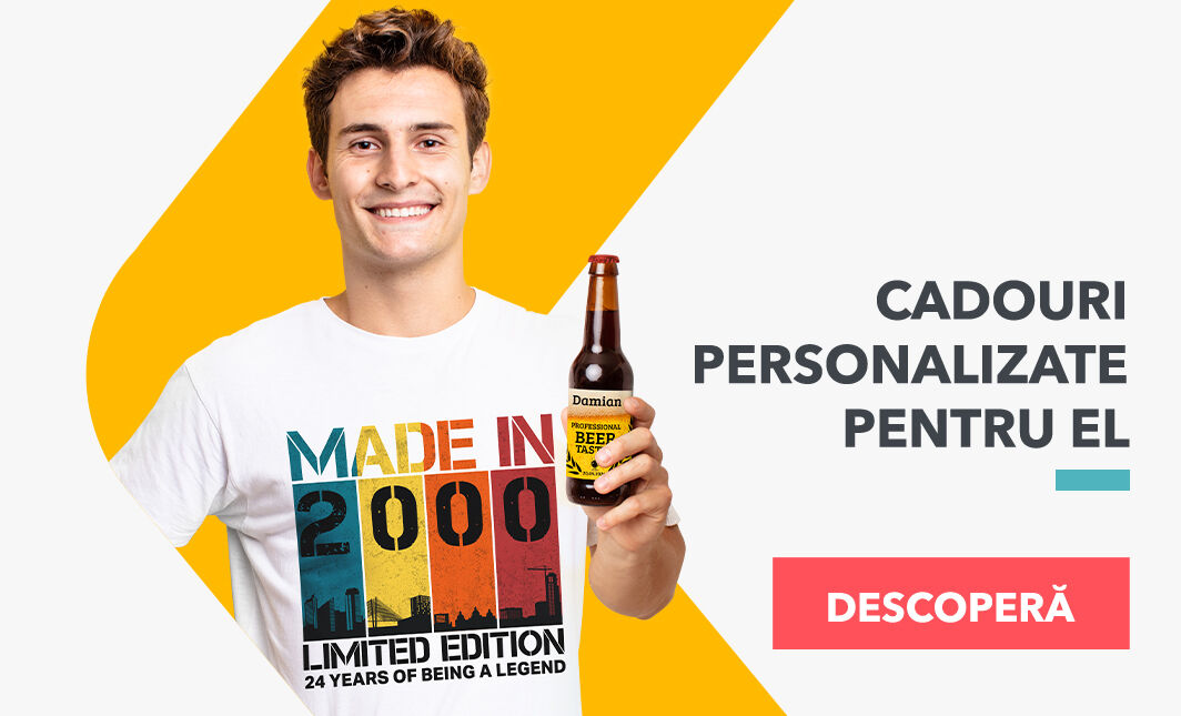 Cadouri personalizate pentru el