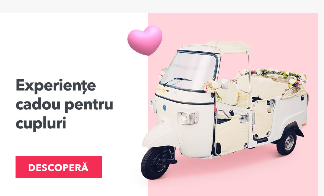 Experiențe cadou de Valentine’s Day