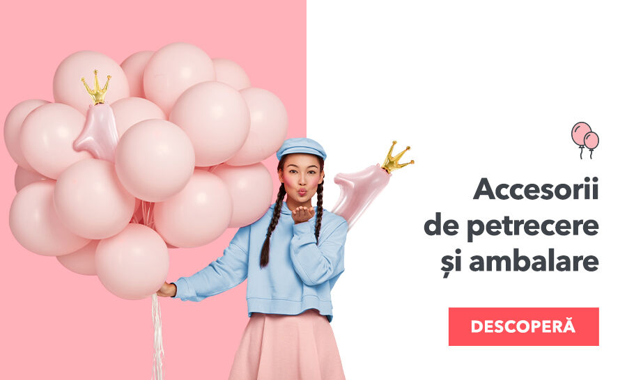 Toate accesoriile de petrecere și ambalare cadouri