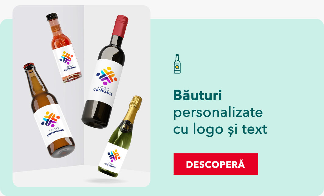 Băuturi personalizate corporate