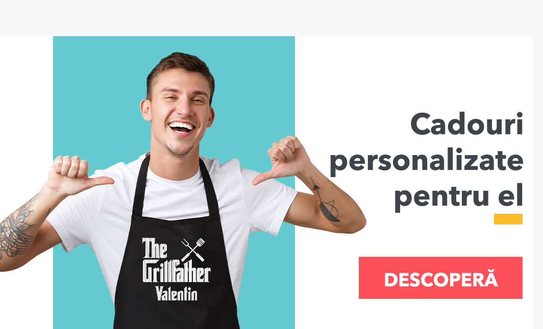 Cadouri personalizate pentru el