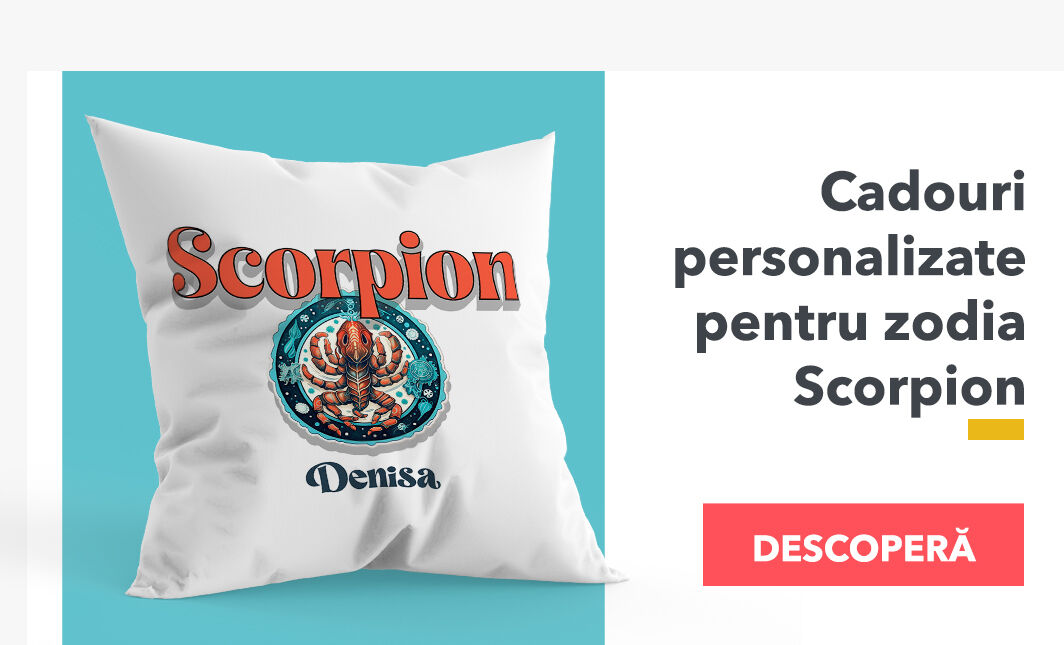 Cadouri personalizate pentru zodia Scorpion