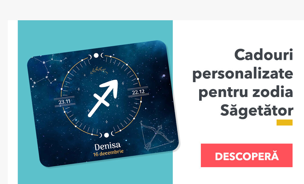 Cadouri personalizate pentru zodia Săgetător