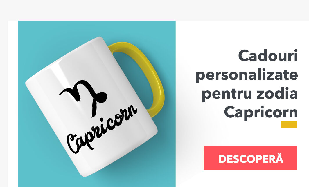 Cadouri personalizate pentru zodia Capricorn