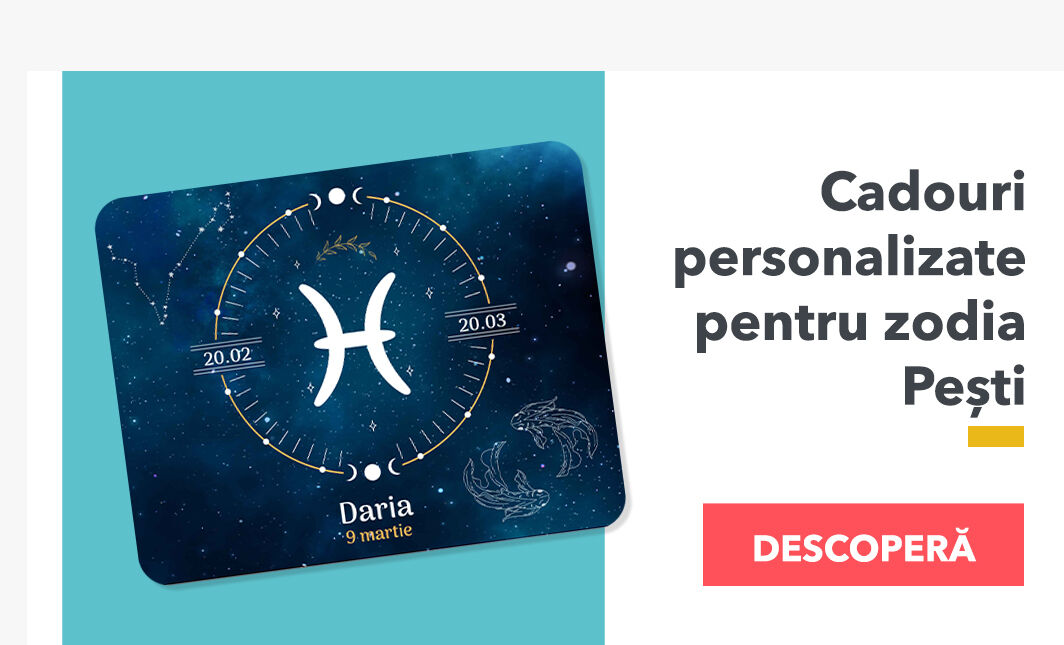 Cadouri personalizate pentru zodia Pești