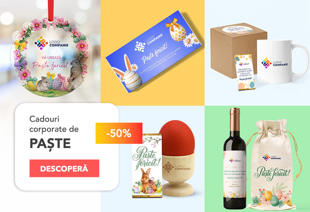 Toate cadourile corporate de Paște