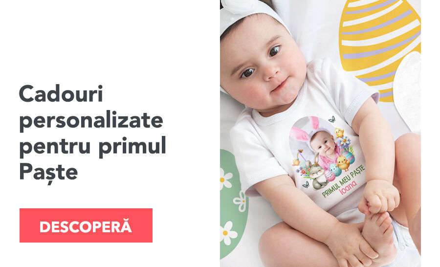 Cadouri personalizate pentru primul Paște