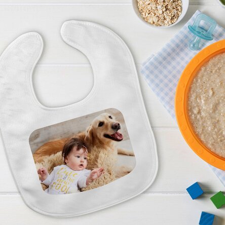 Bavețică personalizată cu o poză