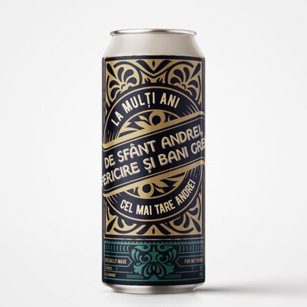 Bere la doză personalizată cu text - For The Best