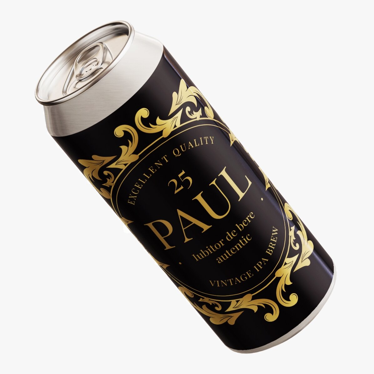 Bere la doză personalizată cu text - Iubitor de bere