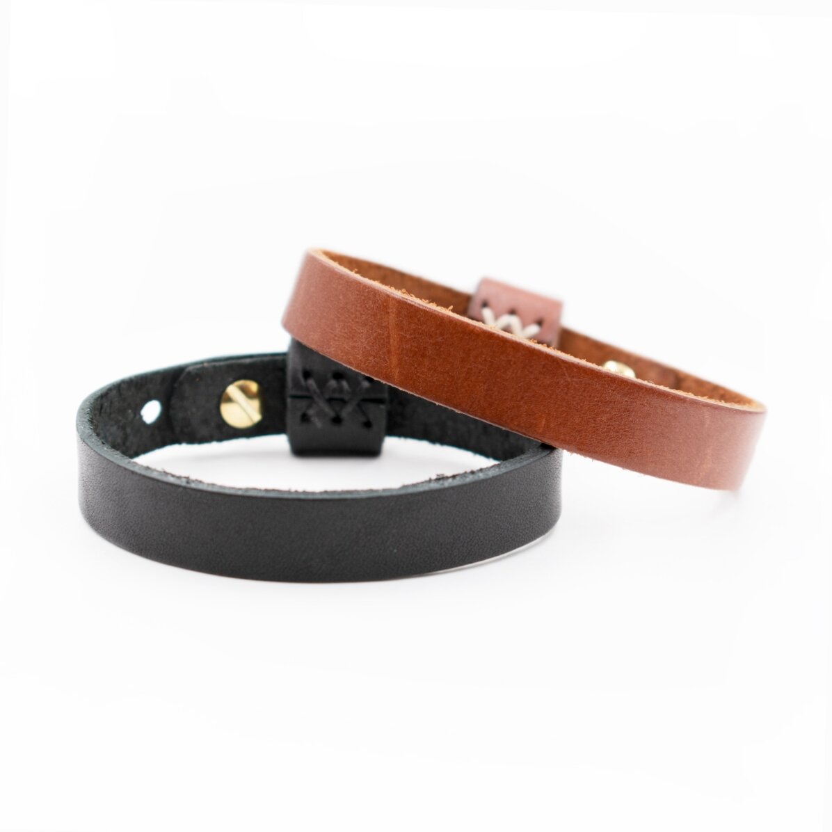 Brățară din piele personalizată cu inițiale și zodia Pești