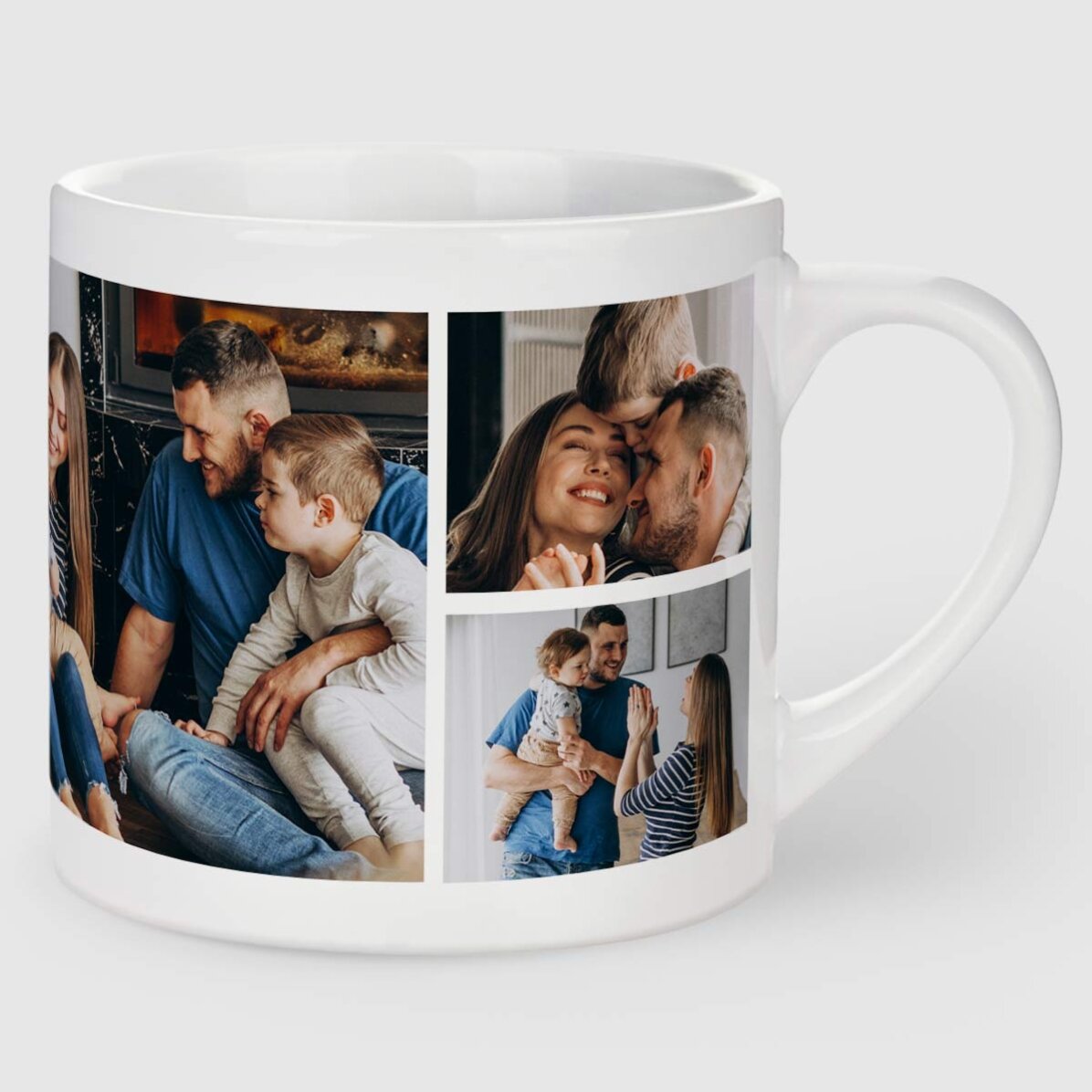 Cană espresso personalizată cu 6 poze