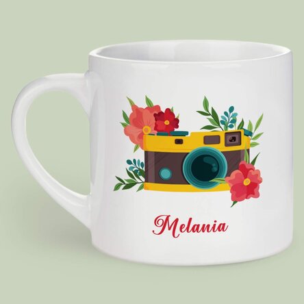 Cană espresso personalizată cu nume - Fotograf