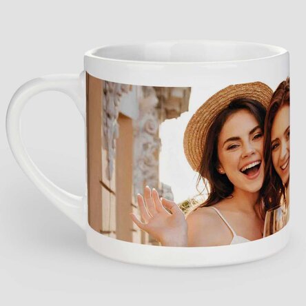 Cană espresso personalizată cu o poză landscape