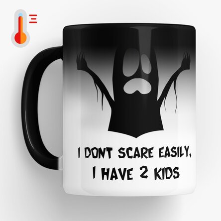 Cană termosensibilă personalizată - Ghost 