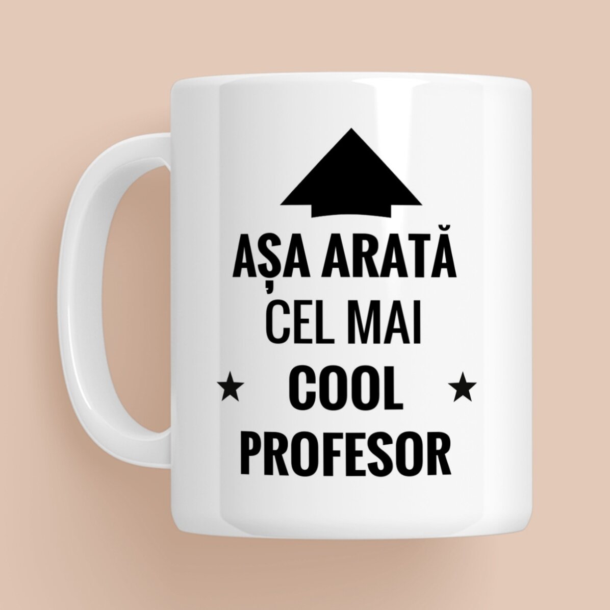 Cană personalizată așa arată