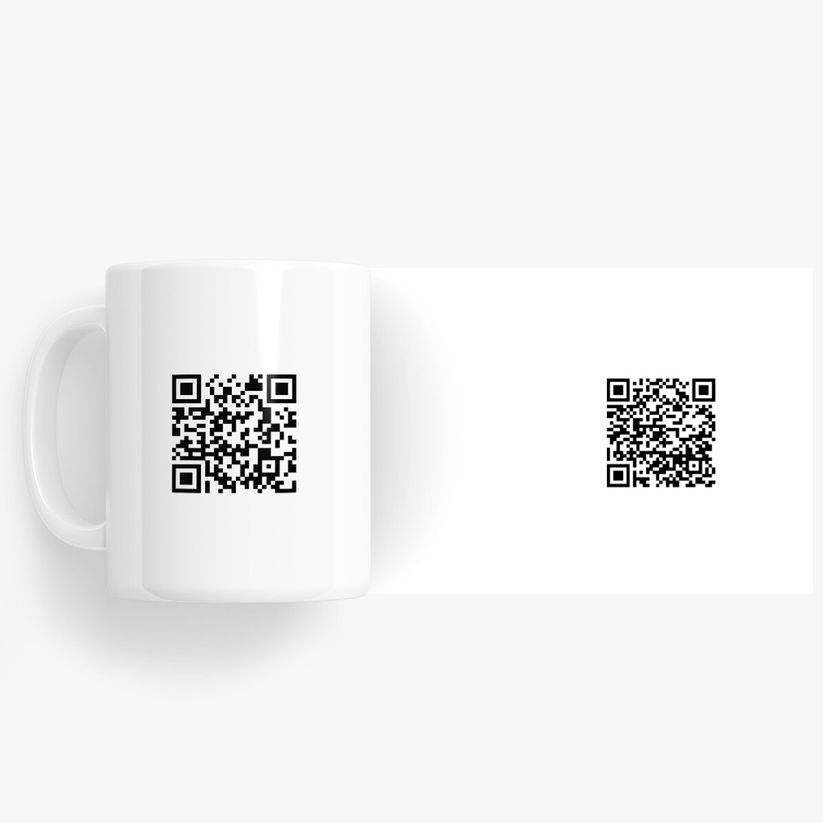 Cană personalizată cu cod QR