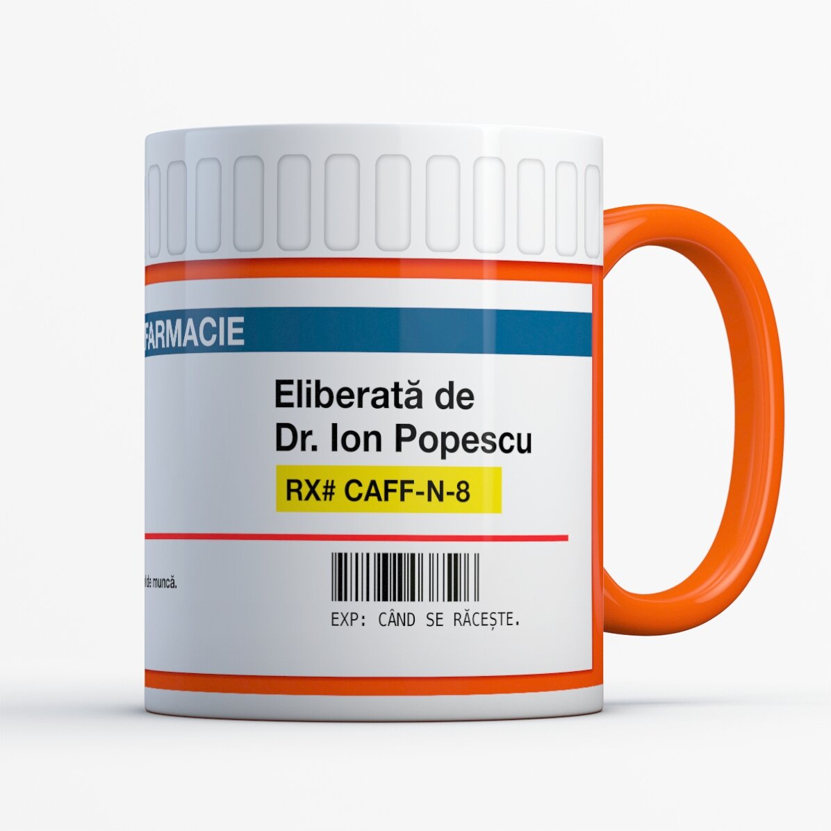 Cană personalizată cu mesaj - Prescripție