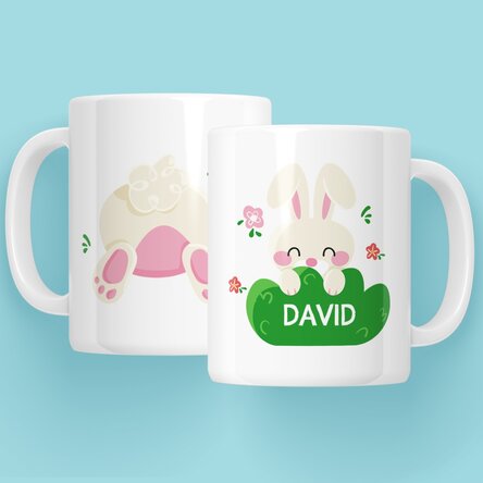 Cană personalizată cu nume - Cute bunny