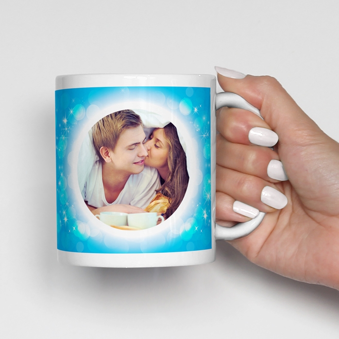 Cană personalizată cu o poză - Merry Christmas and a Happy New Year