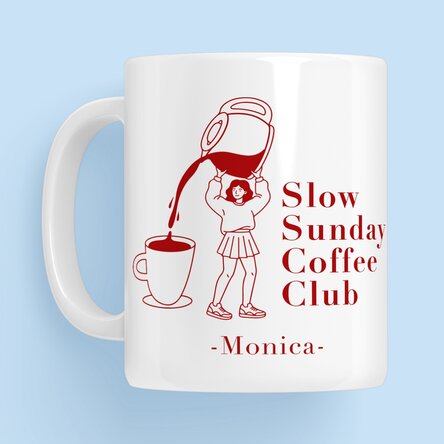 Cană personalizată cu text - Coffee Club