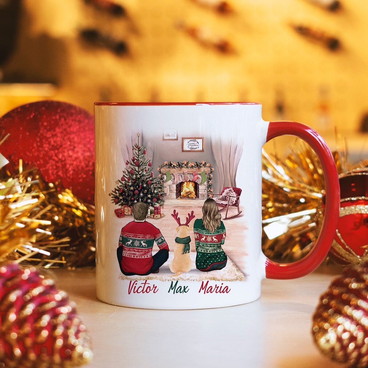 Cană personalizată cu text - Winter