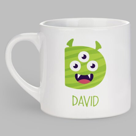 Cană personalizată pentru copii cu nume - Monstruleț