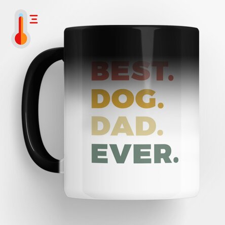 Cană termosensibilă personalizată cu poză și text - Best