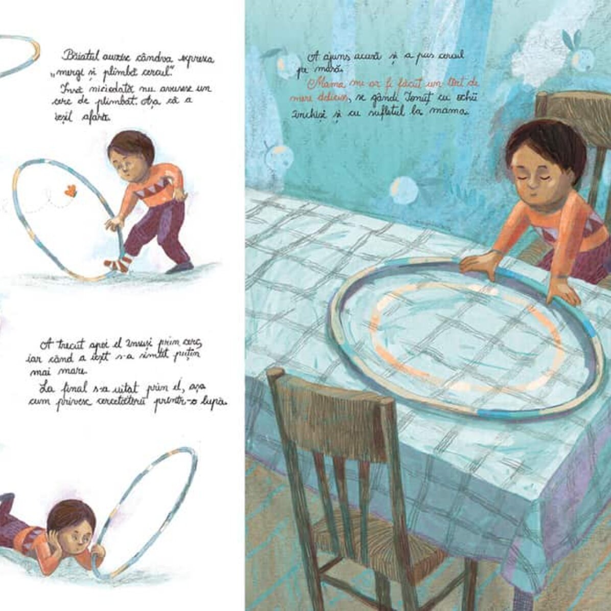 Carte pentru copii cu ilustrații - Cercul