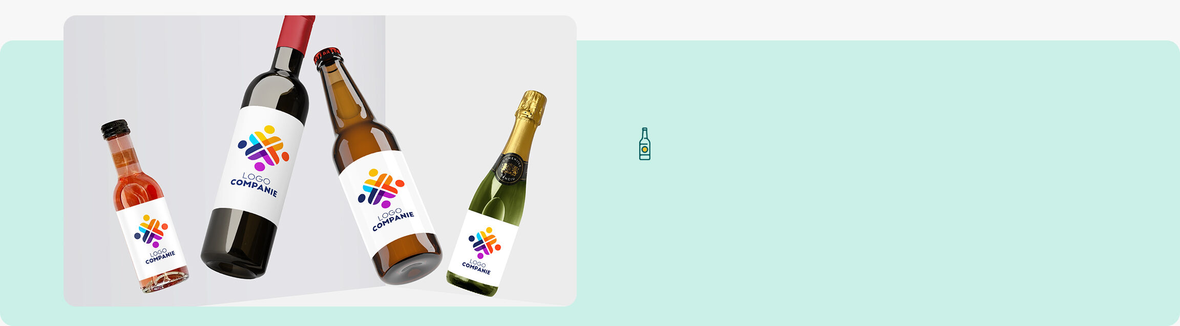 Băuturi personalizate corporate