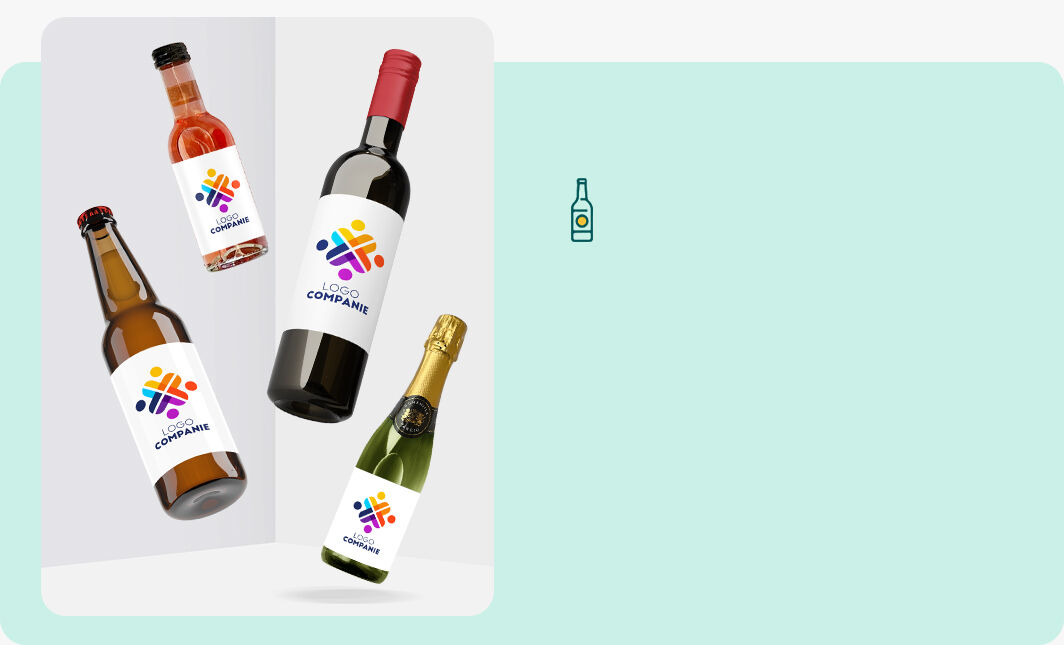 Băuturi personalizate corporate