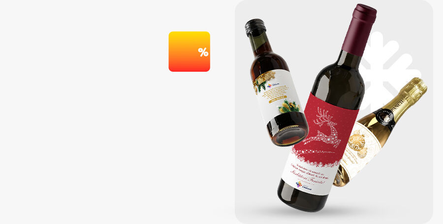 Customised corporate Christmas drinks