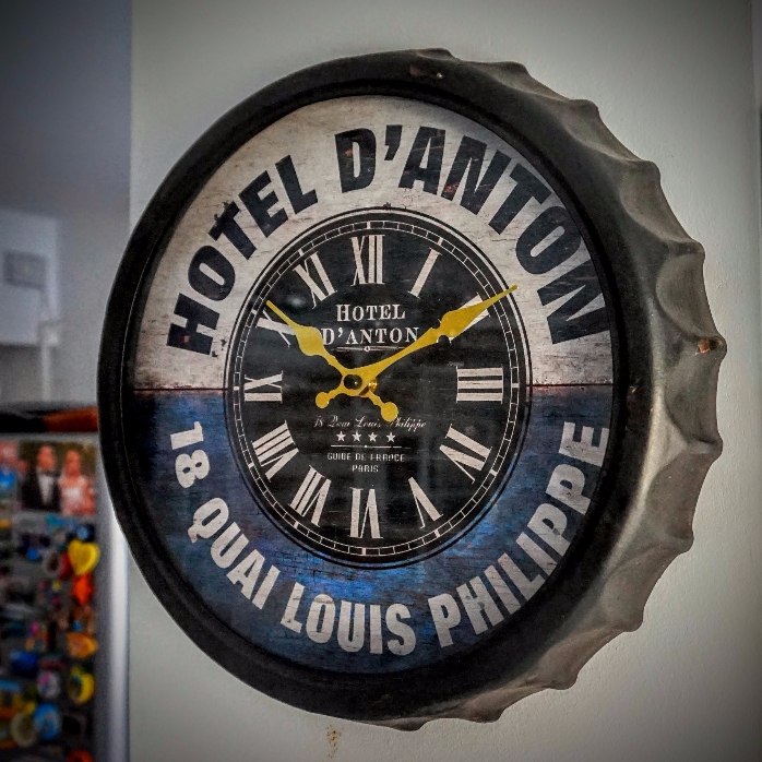 Ceas vintage stil capac de bere