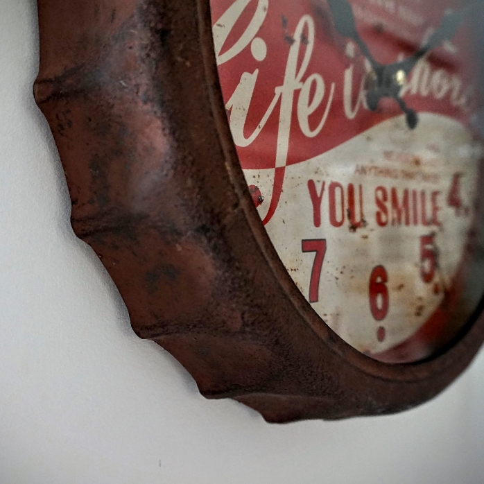 Ceas vintage stil capac de bere