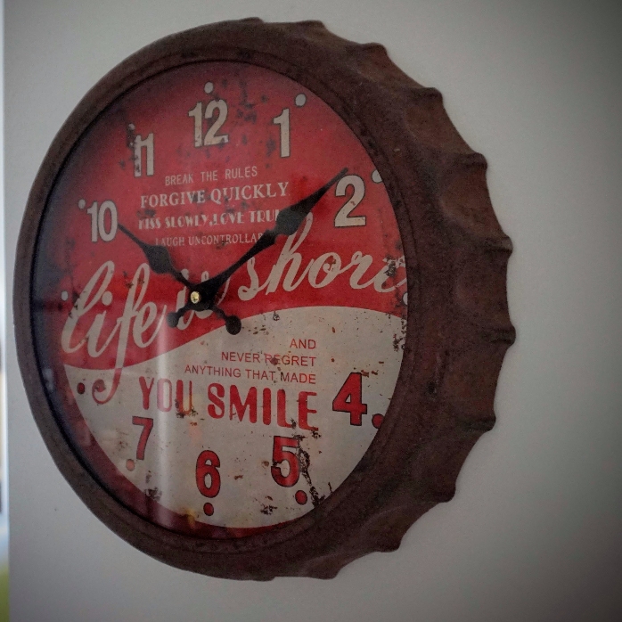 Ceas vintage stil capac de bere