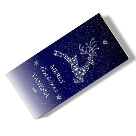 Ciocolată personalizată cu nume și mesaj - Christmas Night