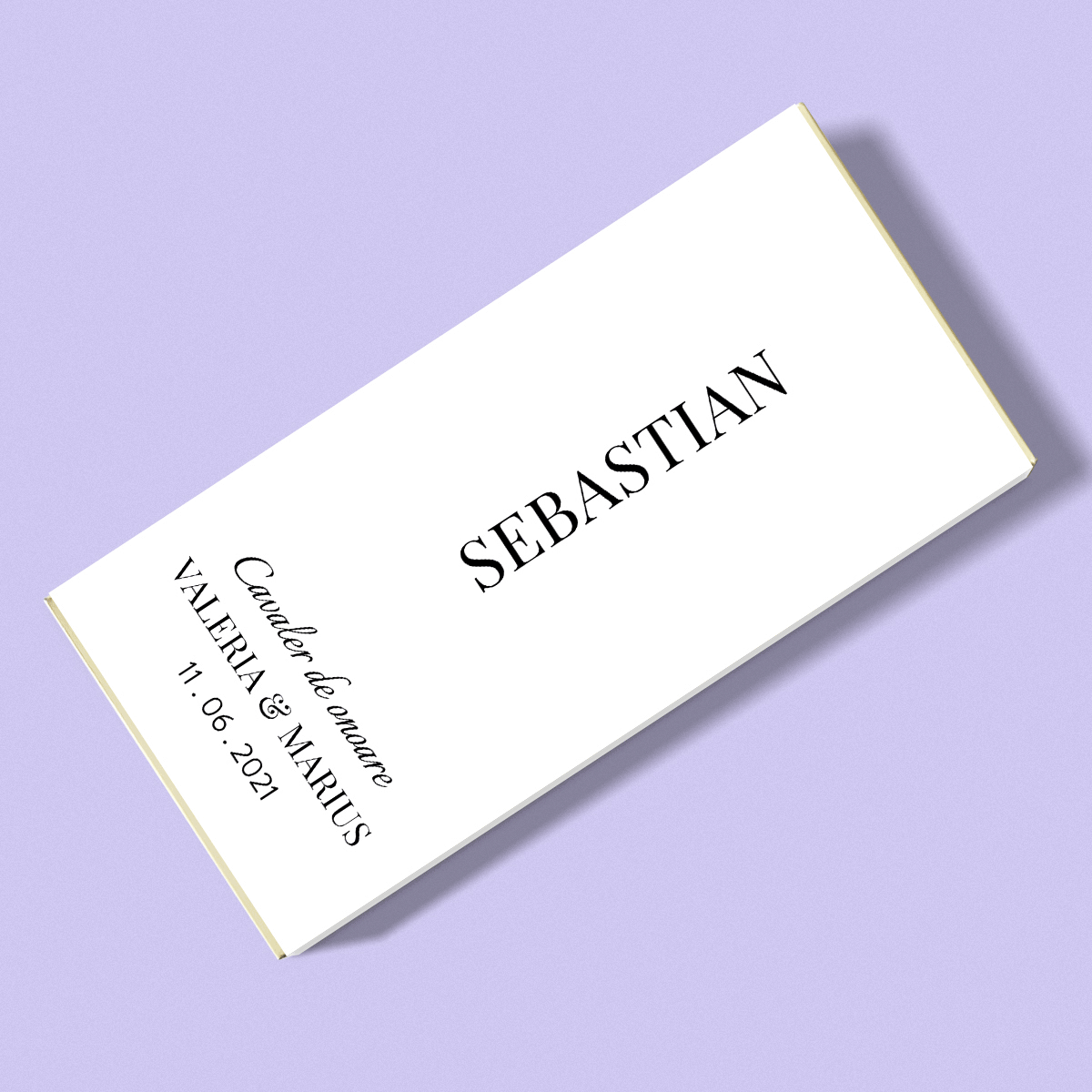 Ciocolată personalizată cu text - Groomsmen