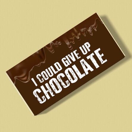 Ciocolată personalizată cu text - Quitter