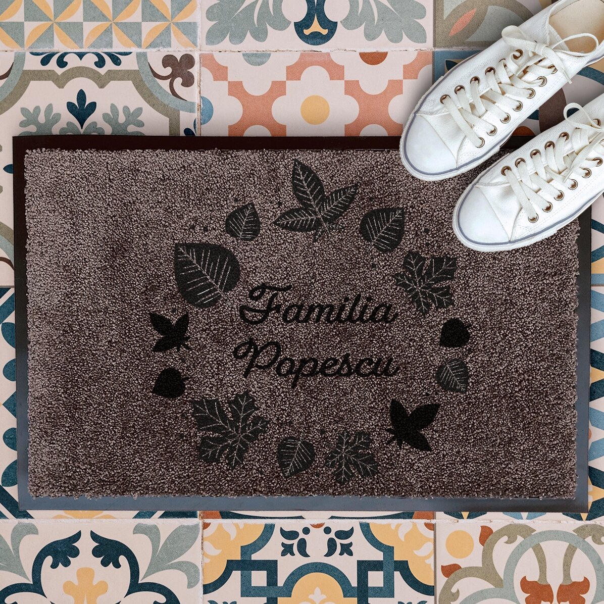 Covoraș intrare de interior - Frunze de toamnă