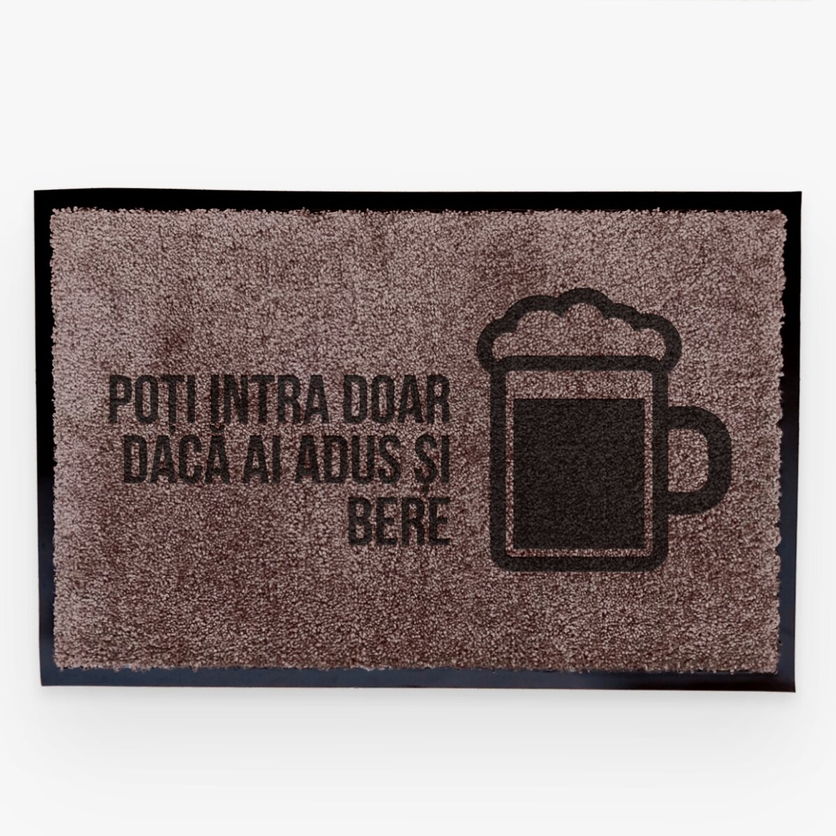 Covoraș intrare de interior, maro - Bere