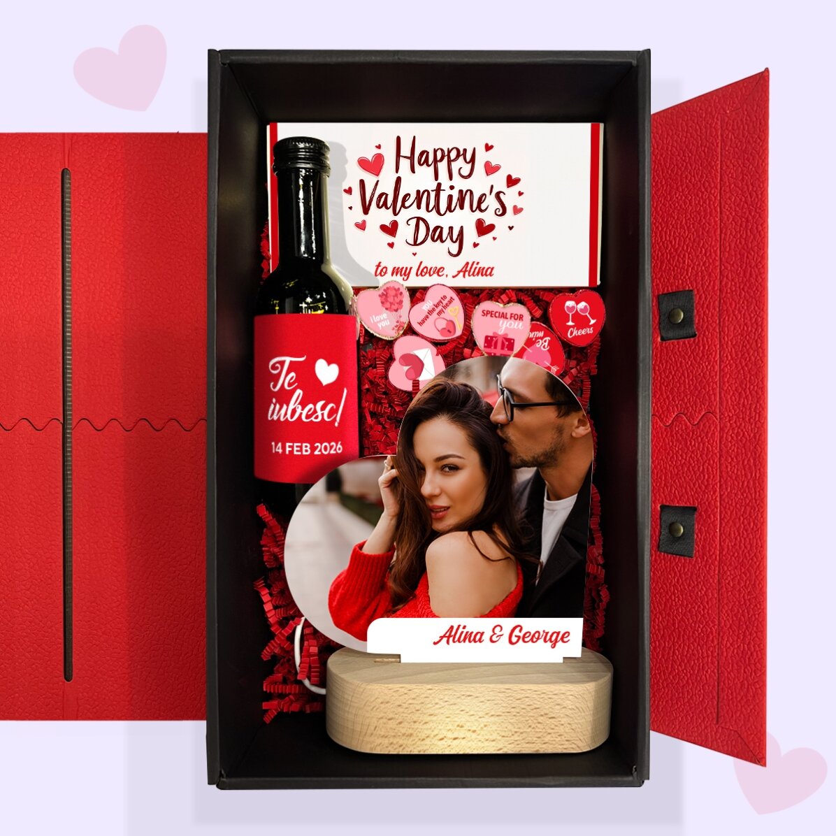 Cutie cadou de Valentine