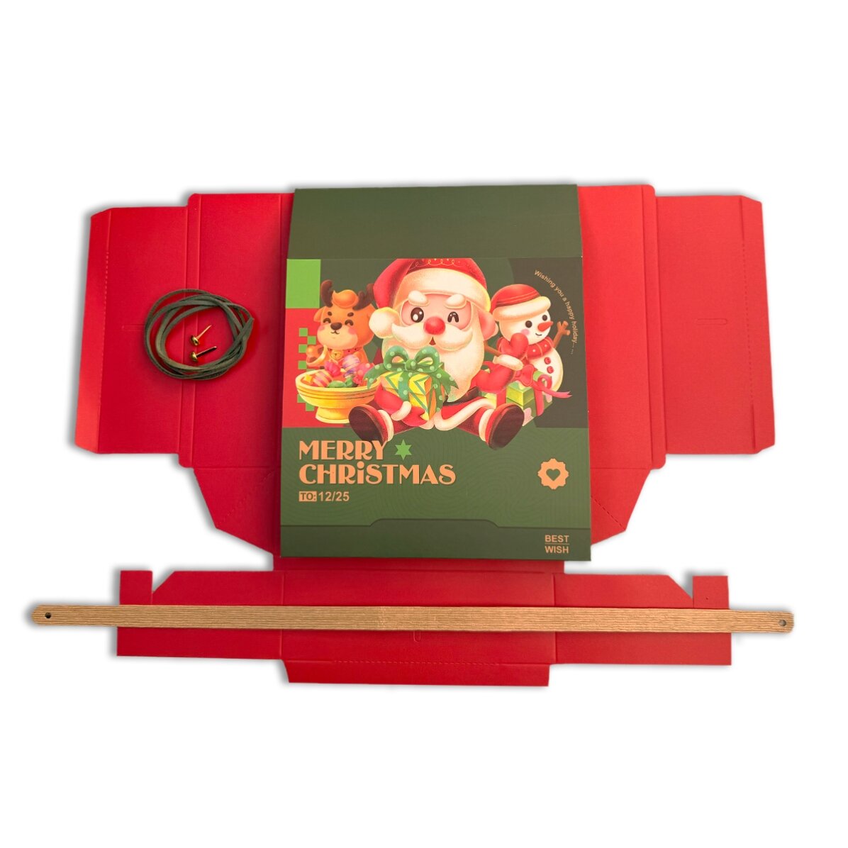 Cutie cadou - Gentuță de Crăciun