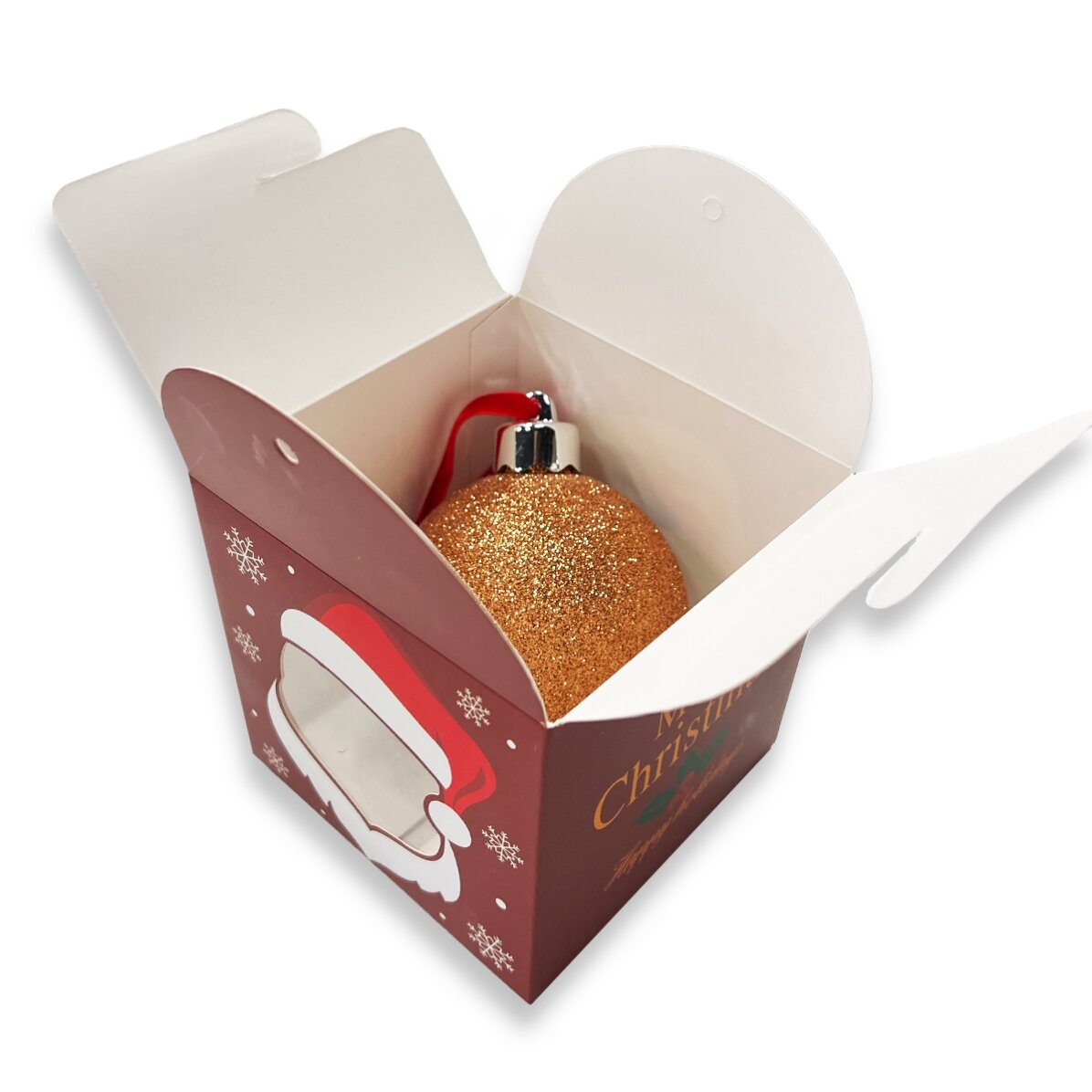 Cutie cadou cană / glob / dulciuri și altele  - Model de Crăciun