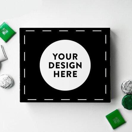 Cutie de bomboane personalizată cu grafica ta