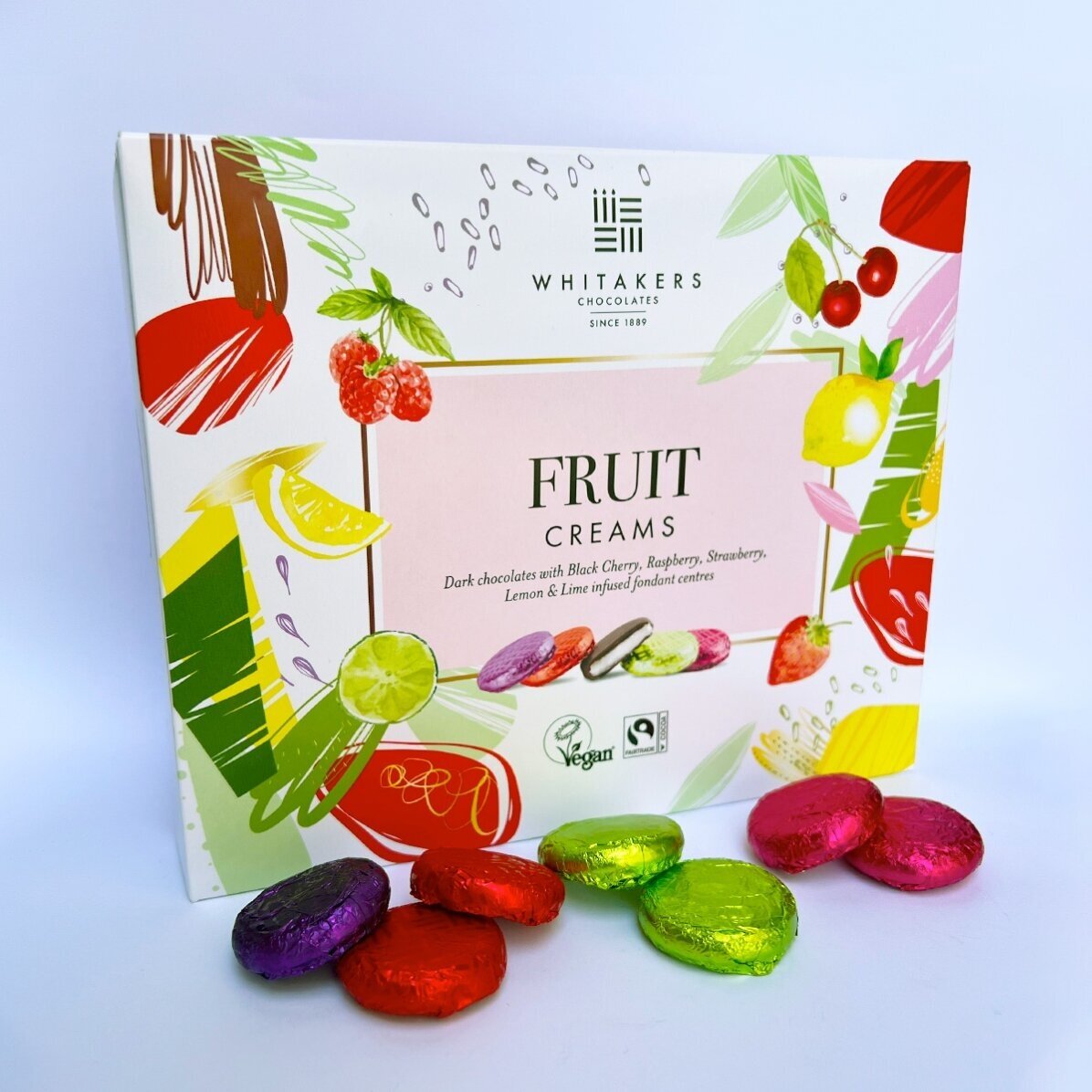 Cutie de bomboane personalizată cu logo și mesaj - Floral