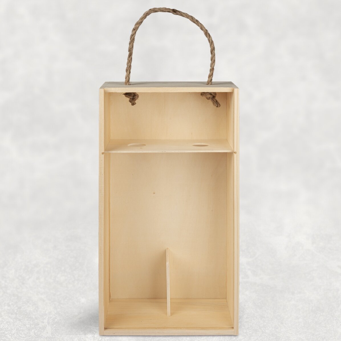 Cutie de vin pentru 2 sticle personalizată cu 4 poze și mesaj