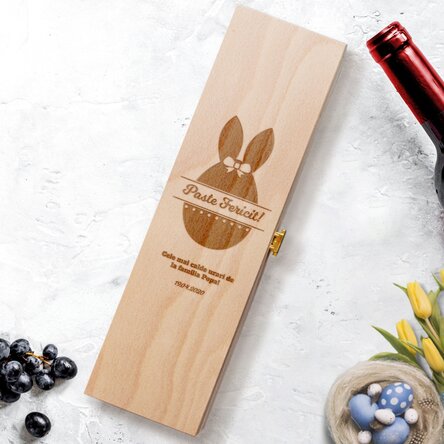 Cutie de vin personalizată - Easter time!