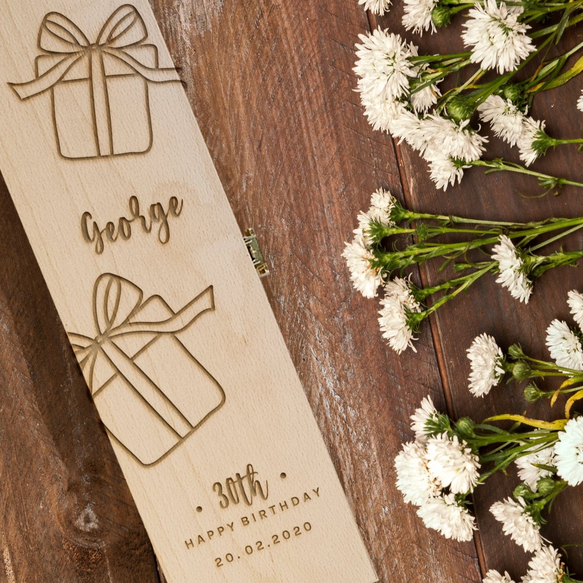 Cutie de vin personalizată - Perfect present