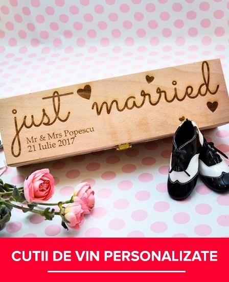 Cutii de vin personalizate