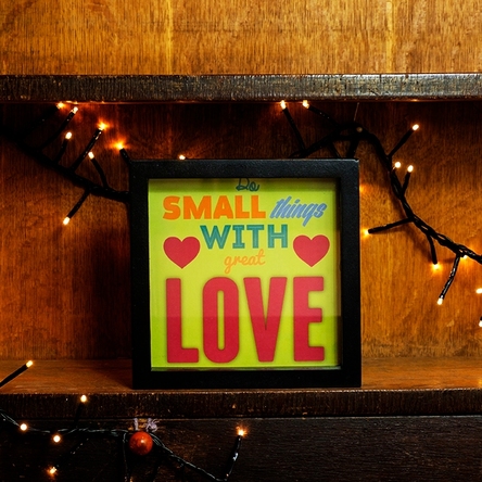 Decorațiune de perete - do small things